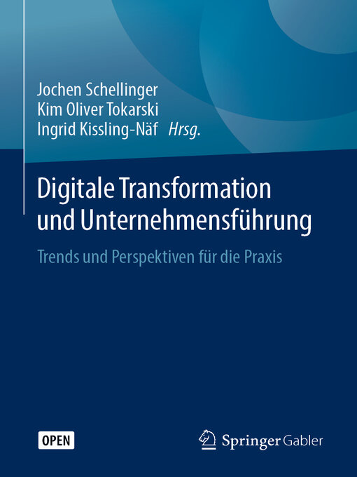 Title details for Digitale Transformation und Unternehmensführung by Jochen Schellinger - Available